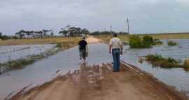 Water on road